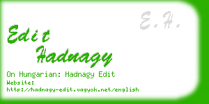 edit hadnagy business card